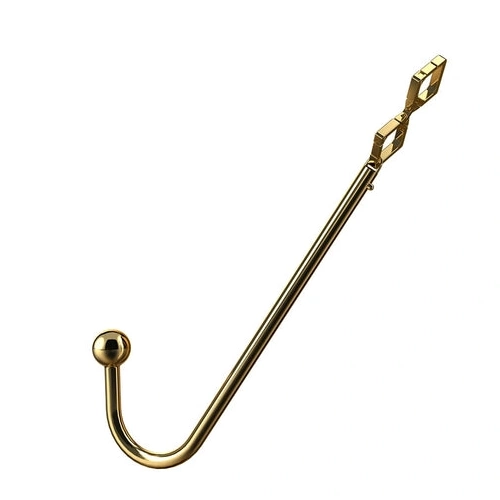 Anal Hooks 3867 Golden LOCKINK Anal Adjustable Set Hook AllNight 0120